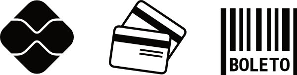 Pix, Cartões de Crédito e Boleto