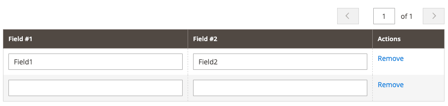 DynamicRows Component with Record Component example