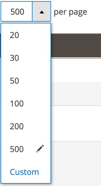 Sizes Component example