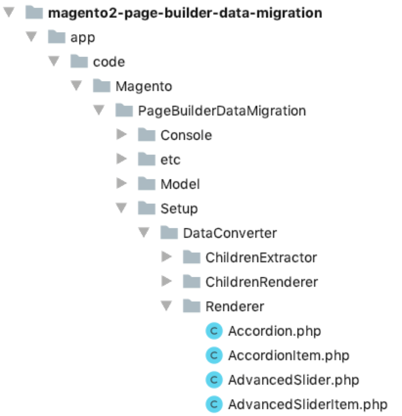 Core renderer location