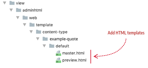 Create config file